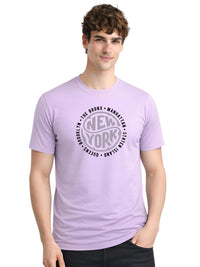 ADRO Men Typography Printed T-shirt