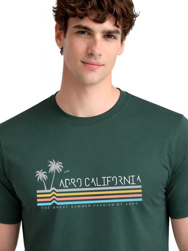 ADRO Men Printed T-shirt