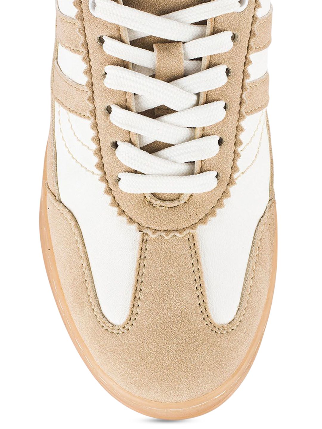 Lino Perros Women Lace-Ups Round Toe Sneakers