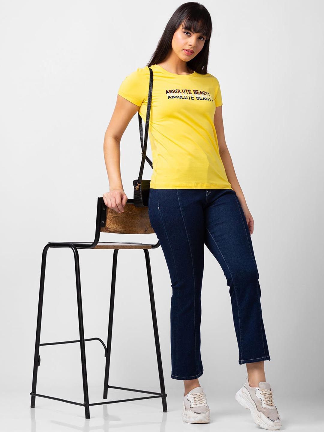SPYKAR Women Bootcut High-Rise Stretchable Jeans