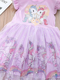 YK Floral Fit & Flare Dress