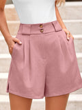 DressBerry Women Regular Fit Mid-Rise Regular Shorts