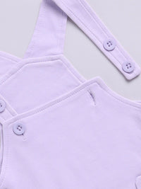Moms Love Infant Girls Pure Cotton A-Line Dress With Top