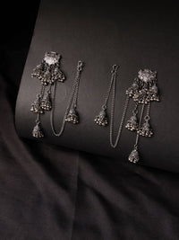 PANASH Contemporary Jhumkas Earrings