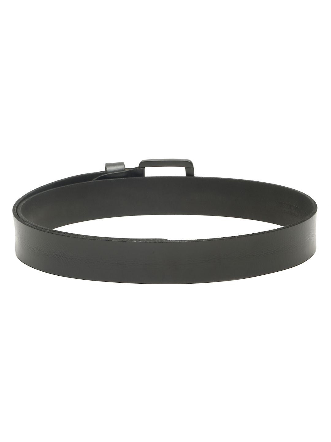 Teakwood Leathers Men Textured Leather Belt