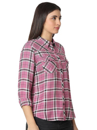 SPYKAR Women Opaque Checked Casual Shirt