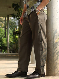 Campus Sutra Men Relaxed Fit Comfort Trousers