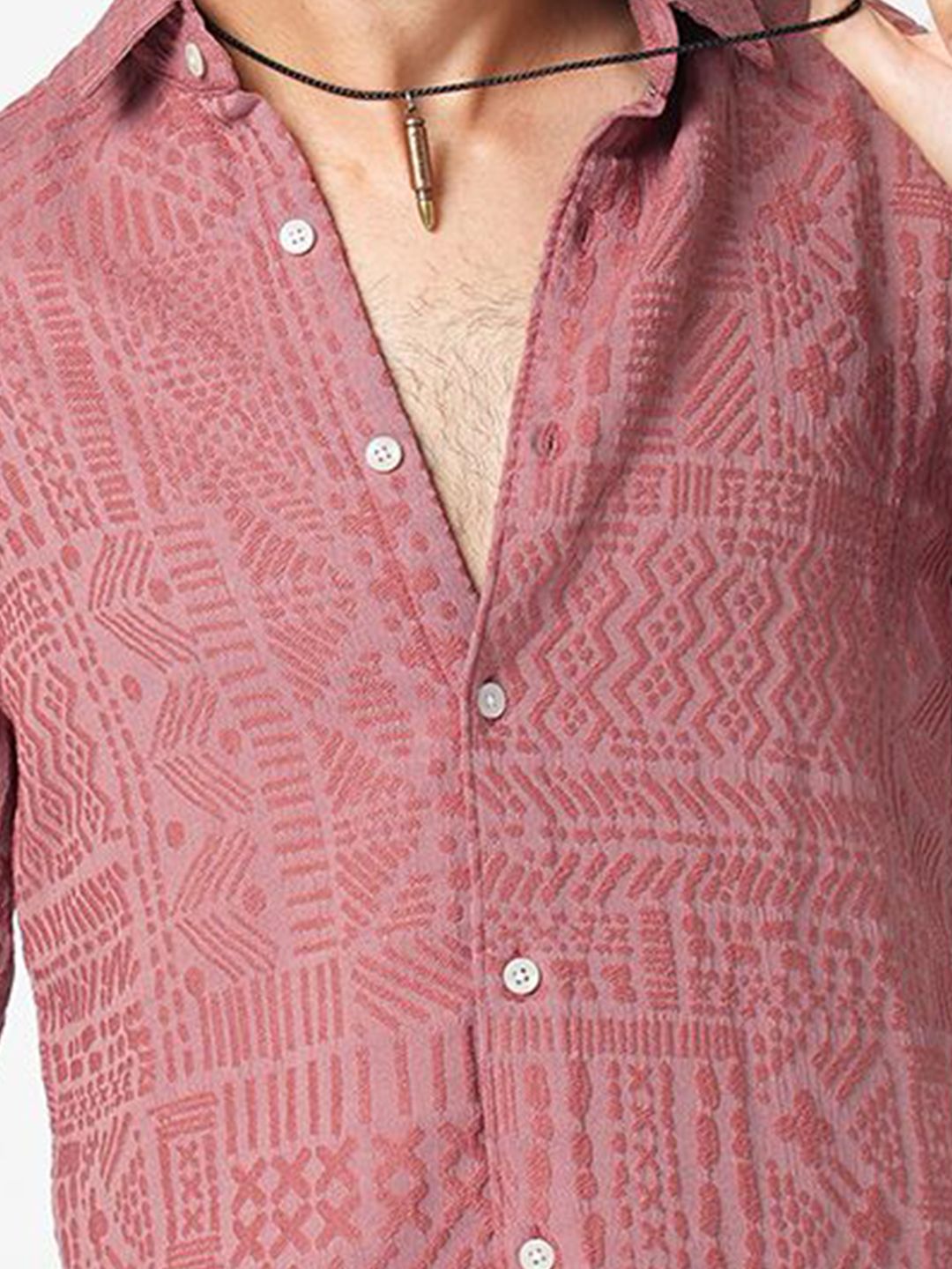 VASTRADO Men Classic Slim Fit Casual Shirt