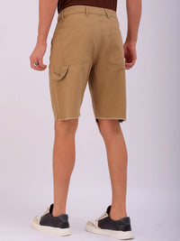 The Indian Garage Co Men Pure Cotton Relaxed Fit Chino Shorts