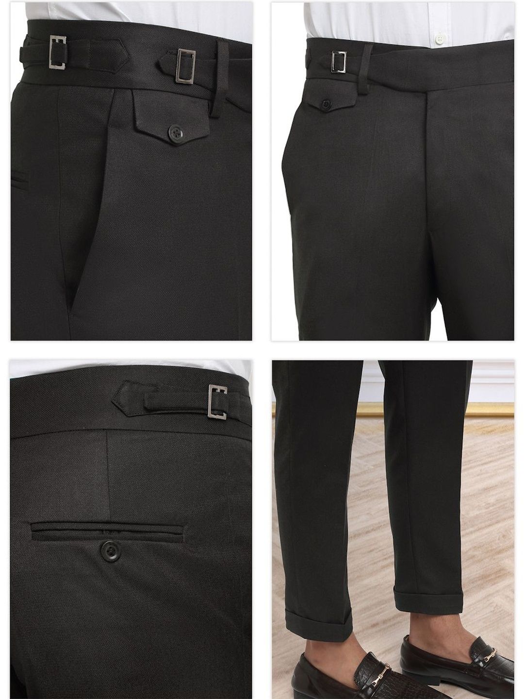 Moda Rapido Men Slim Fit Easy Wash Trousers