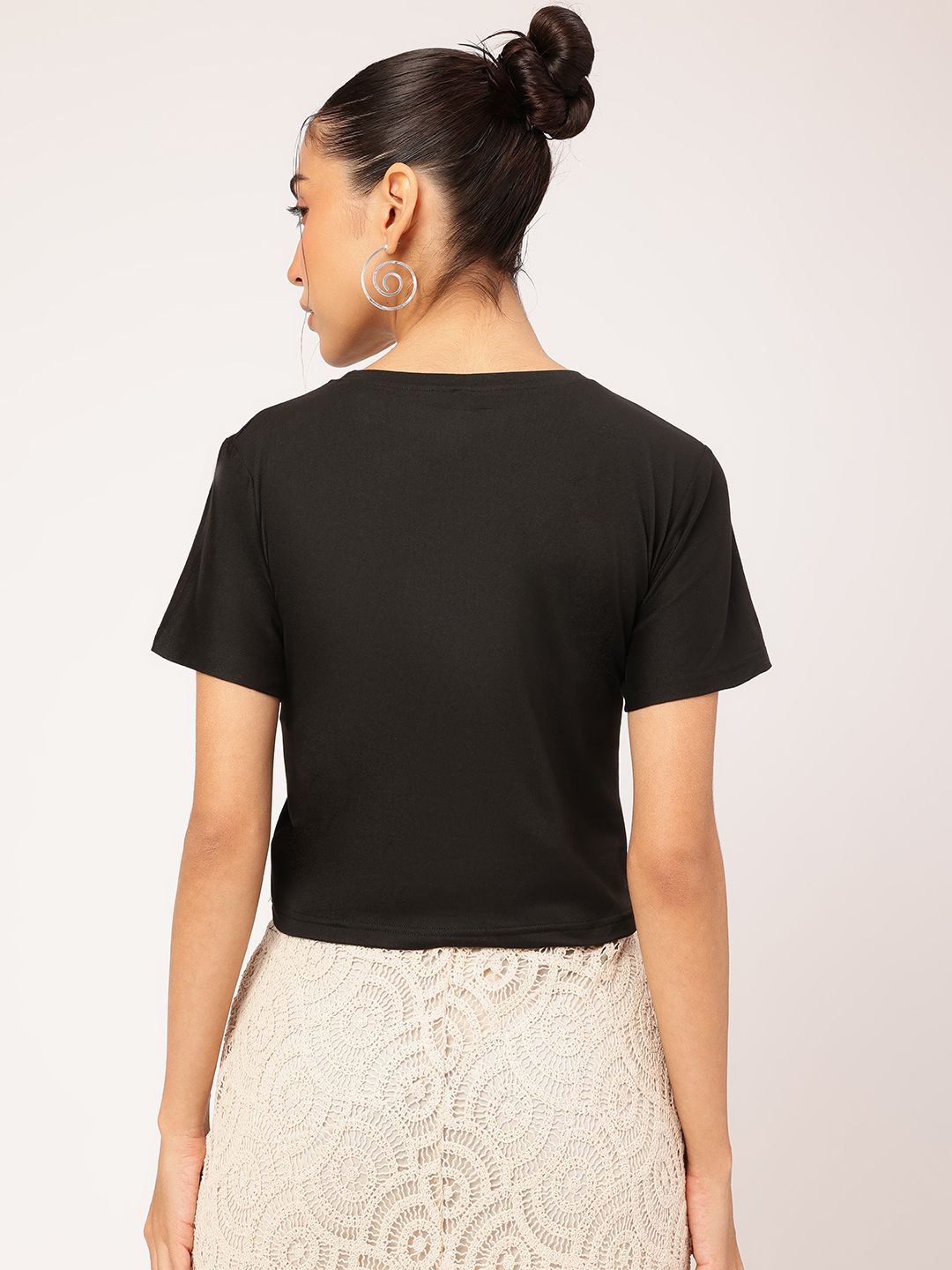DressBerry Frothy Fun Printed T-shirt