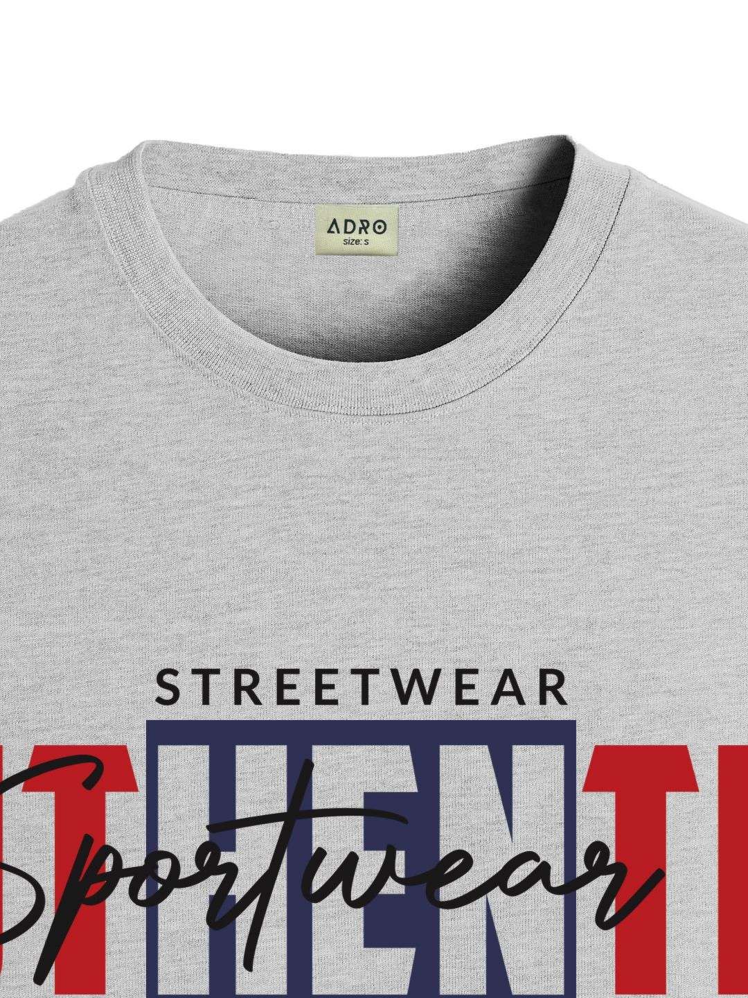 ADRO Men Graphic Printed Round Neck Cotton T-shirt