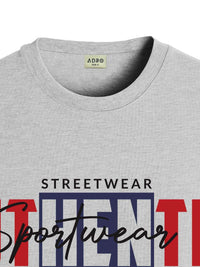 ADRO Men Graphic Printed Round Neck Cotton T-shirt