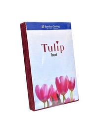BOMBAY DYEING Tulip Maroon Pure Cotton 450 GSM Bath Towel