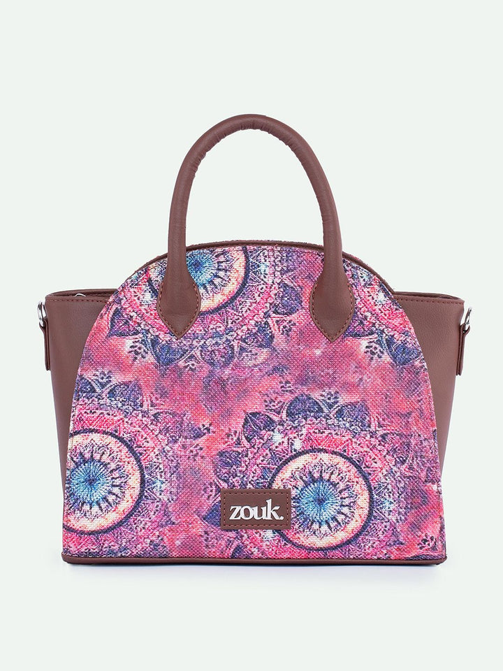 ZOUK Women Ethnic Motifs Printed Swagger Handheld Bag