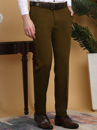 KLOTTHE Lelaki Slim Fit Seluar Pleated Mudah Dicuci