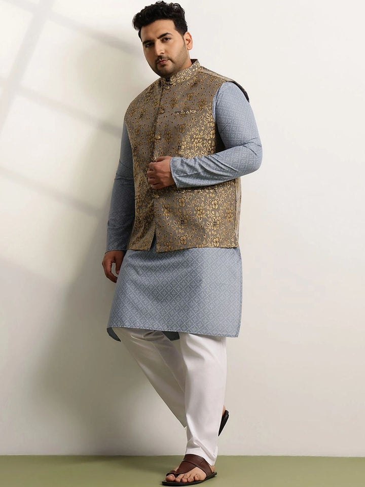 Jaket Nehru Brocade Rekaan Tenun SOJANYA PLUS