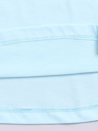 Happy Faces Girls Pure Cotton Peanuts Printed T-shirt with Joggers