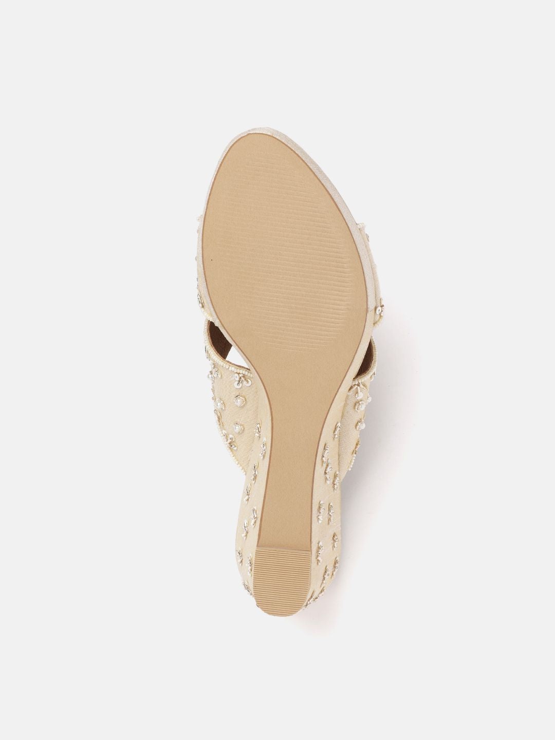 House of Pataudi Embellished  Wedges