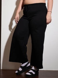 SASSAFRAS Curve Women Relaxed Fit Mid-Rise Track Pants