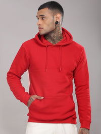 ADRO Lelaki Cotton Lengan Panjang Sweatshirt Bertudung