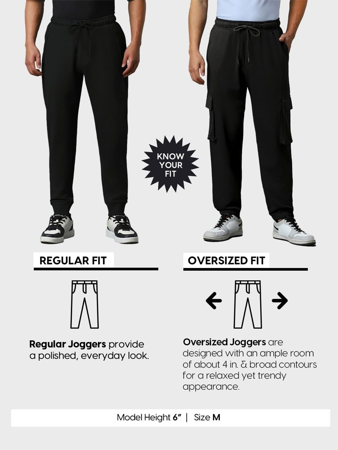 Bewakoof Air 1.0 Men Oversized Cargo Joggers