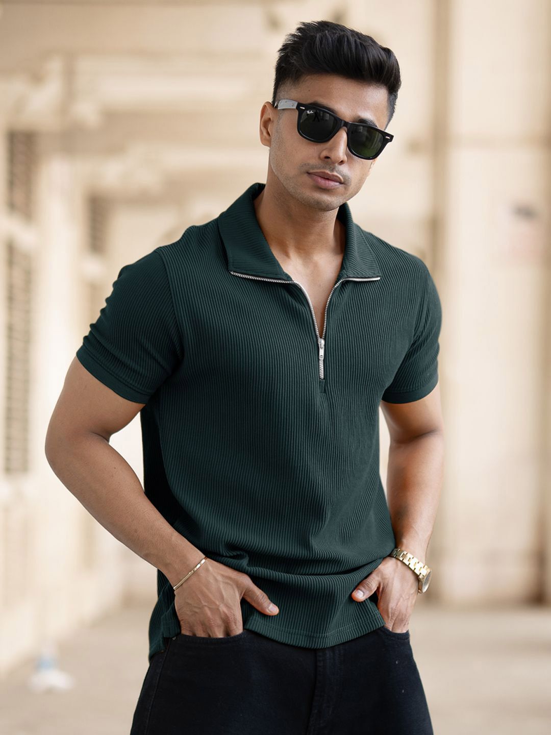 T-shirt kolar Powerlook Men