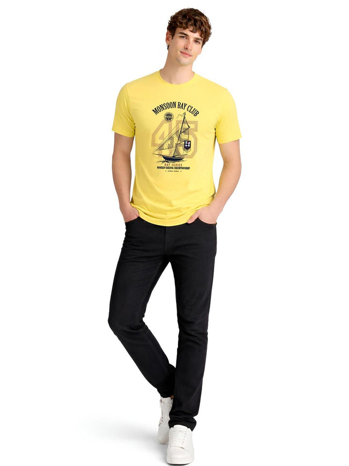 ADRO Men Printed T-shirt