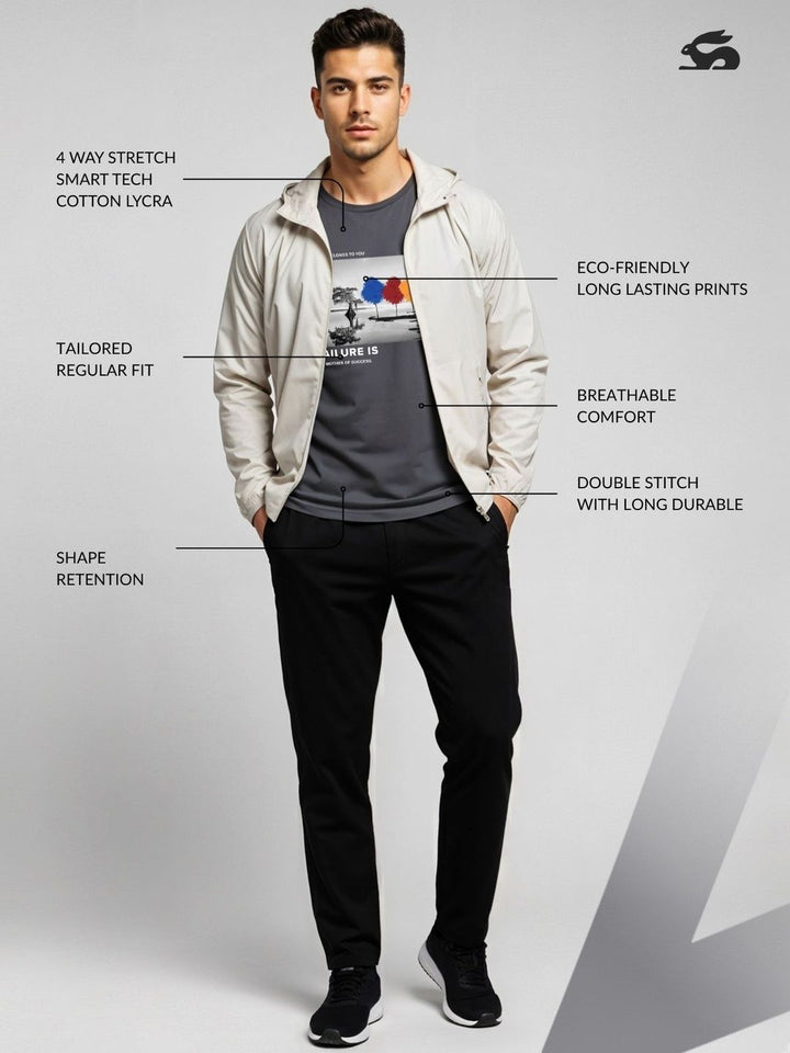 ADRO Graphic Printed Lengan Pendek Cotton Regular Fit T-shirt