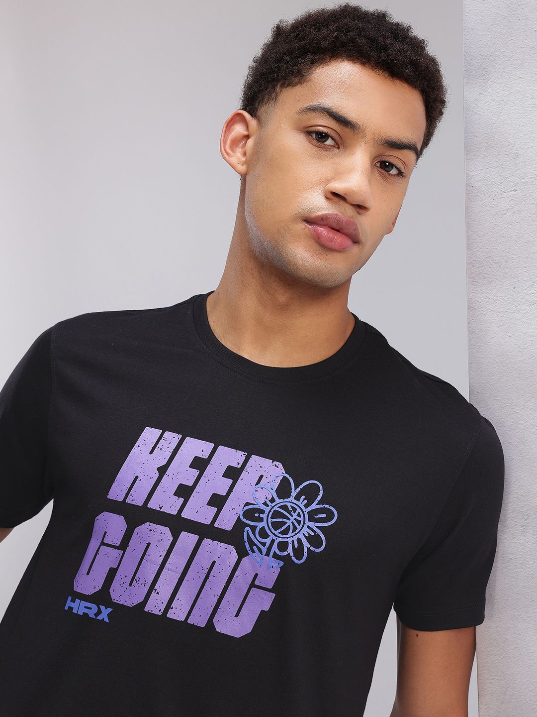 HRX by Hrithik Roshan Typography Print Lifestyle T-shirt