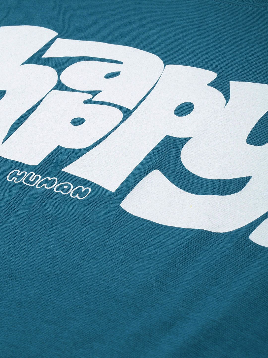 Being Human Pure Cotton Typography Printed T-shirt