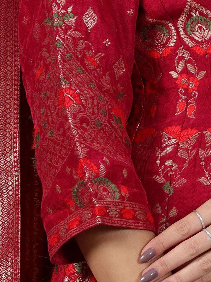 AURELIA  Embroidered Fit & Flare Maxi Dress