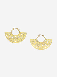 DressBerry Gold-Plated Contemporary Drop Earrings