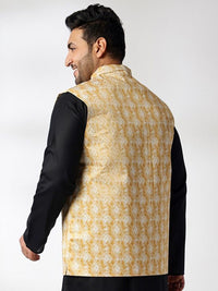 SOJANYA PLUS Men Printed Nehru Jacket