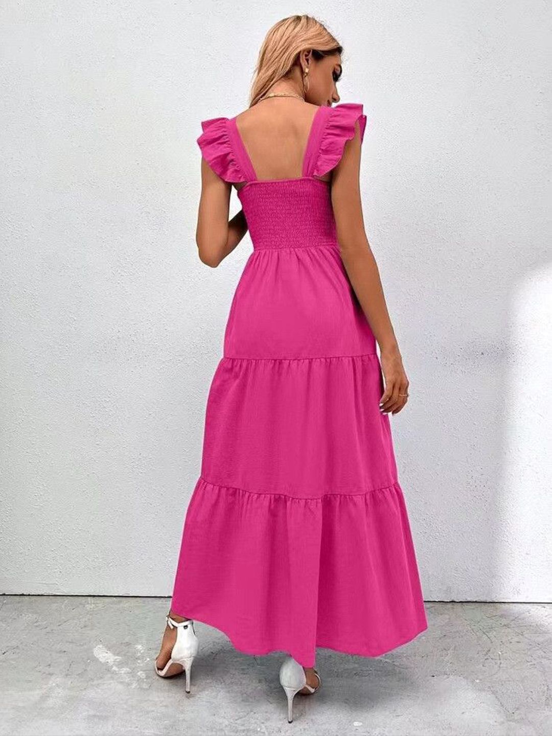 all about you Women Solid Maxi Dress
