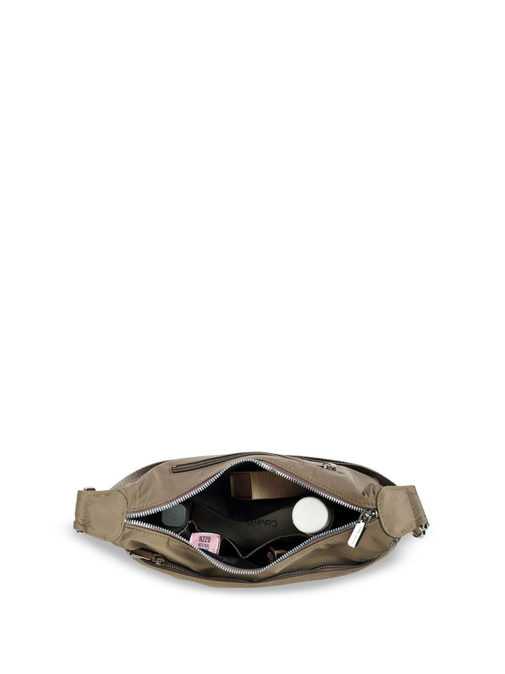 Lino Perros Unisex Solid Structured Sling Bag With Pouch