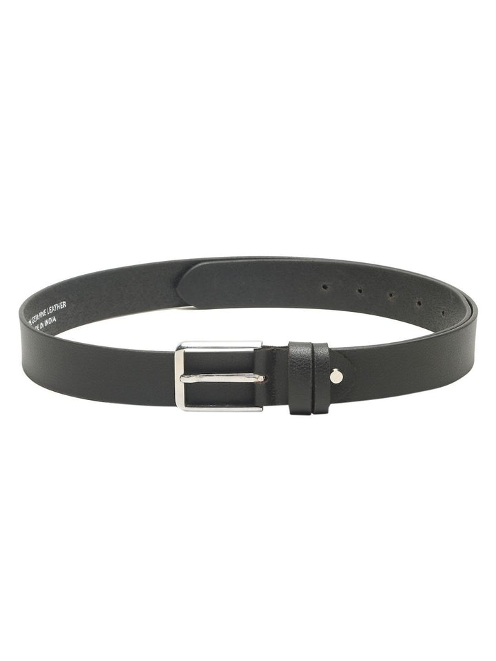 Teakwood Leathers Men Textured Leather Belt