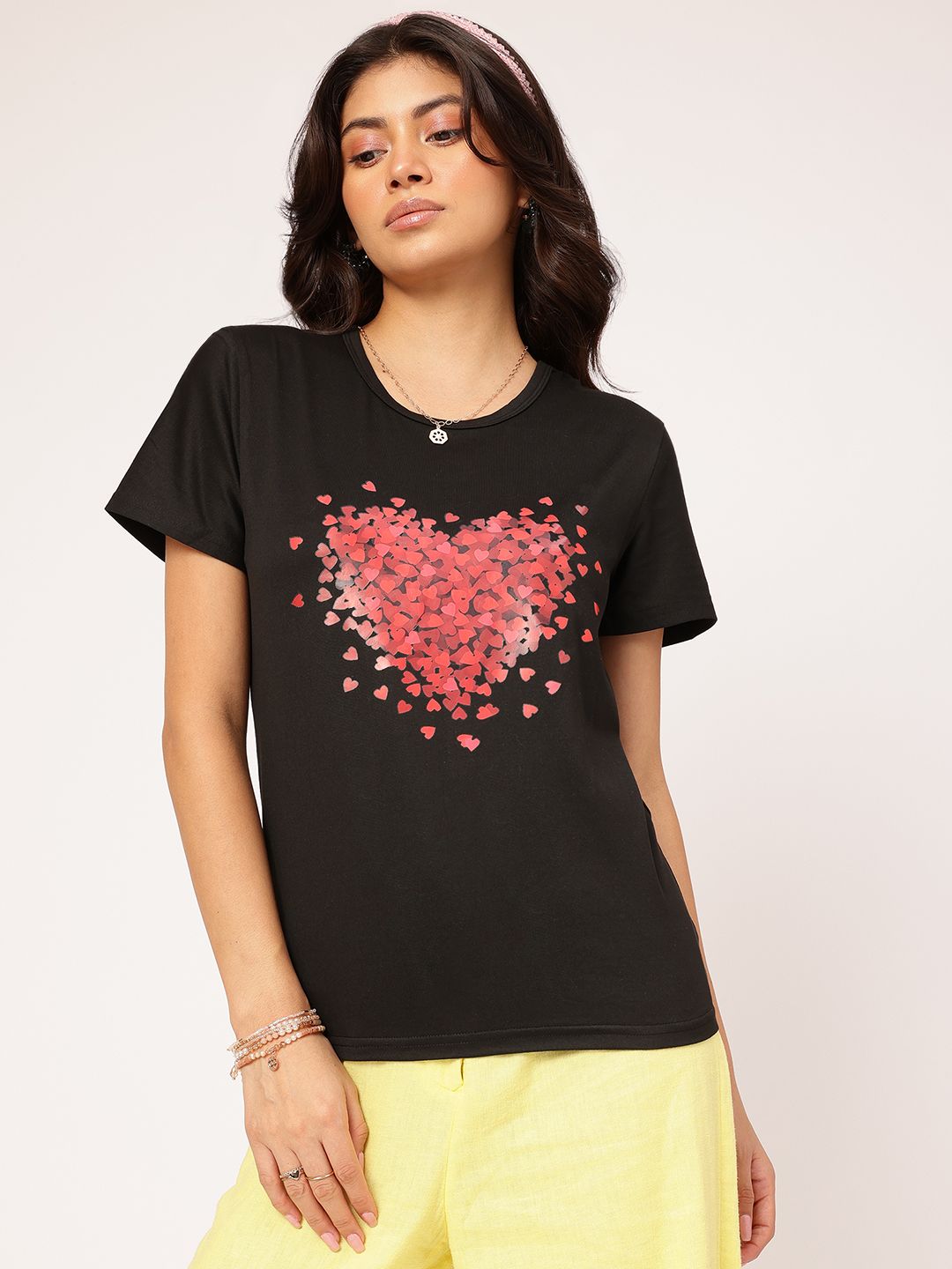 DressBerry Flirty Revelations Printed T-shirt