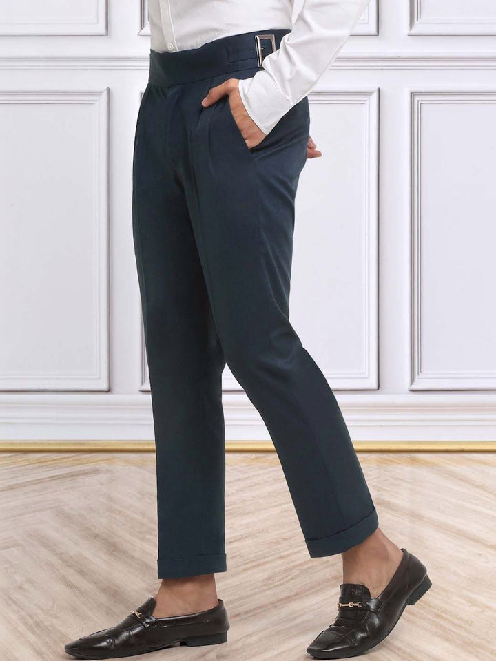Moda Rapido Men Slim Fit Easy Wash Trousers