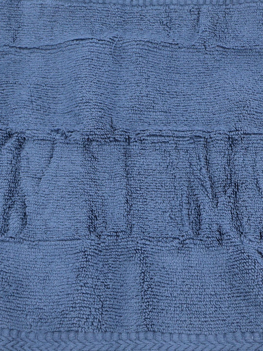 BOMBAY DYEING Blue 3 Pcs Pure Cotton 650 GSM  Face Towel