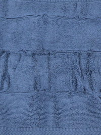 BOMBAY DYEING Blue 3 Pcs Pure Cotton 650 GSM  Face Towel