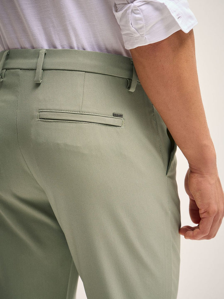 THE BEAR HOUSE Men Slim Fit Trousers