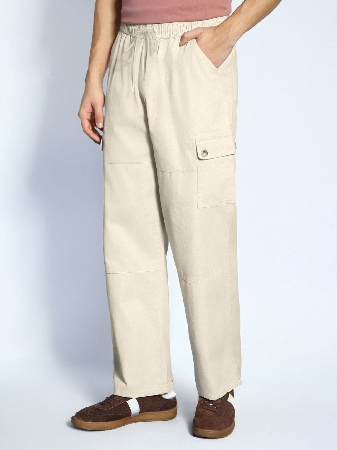 Urbano Fashion Men Loose Fit Cargos Trousers