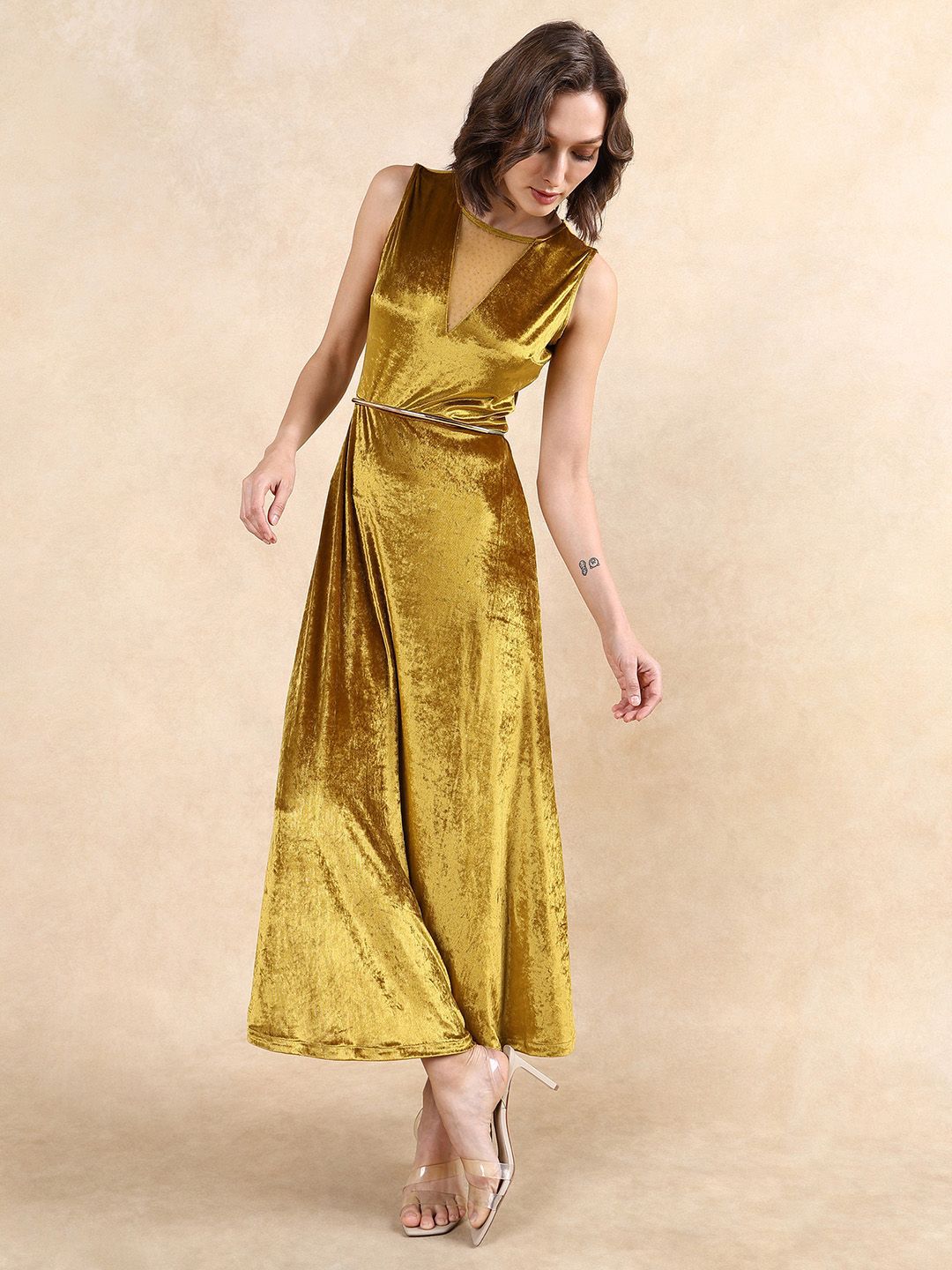 RAREISM Women Fit & Flare Cotton Dress