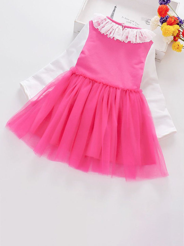 Gadis YK menyala Tulle Fit & Flare Dress