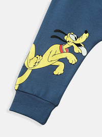 NautiNati Disney Mickey and Friends Baby Boys  Dark Blue Track Pant