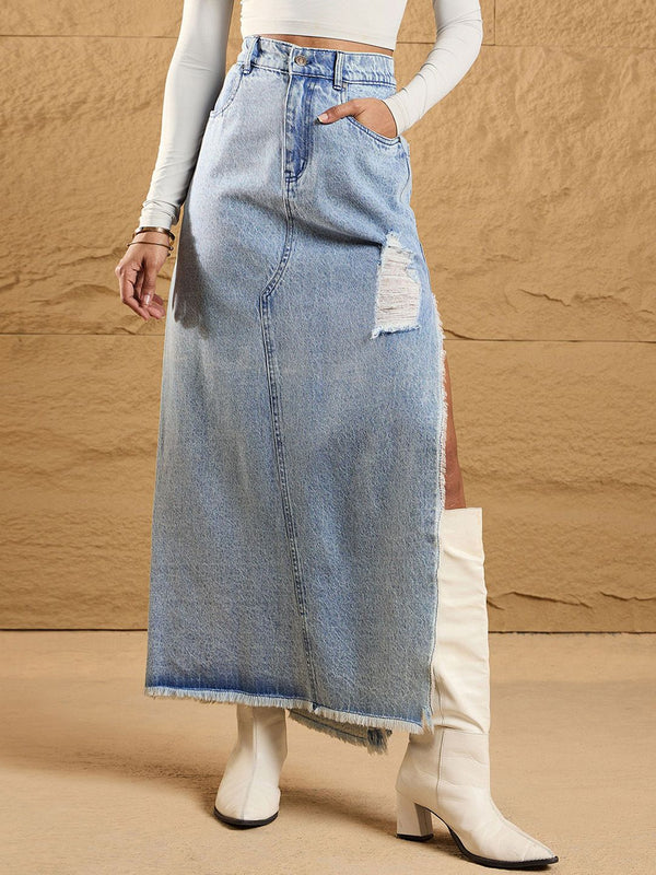 SASSAFRAS Skirt Maxi Lurus