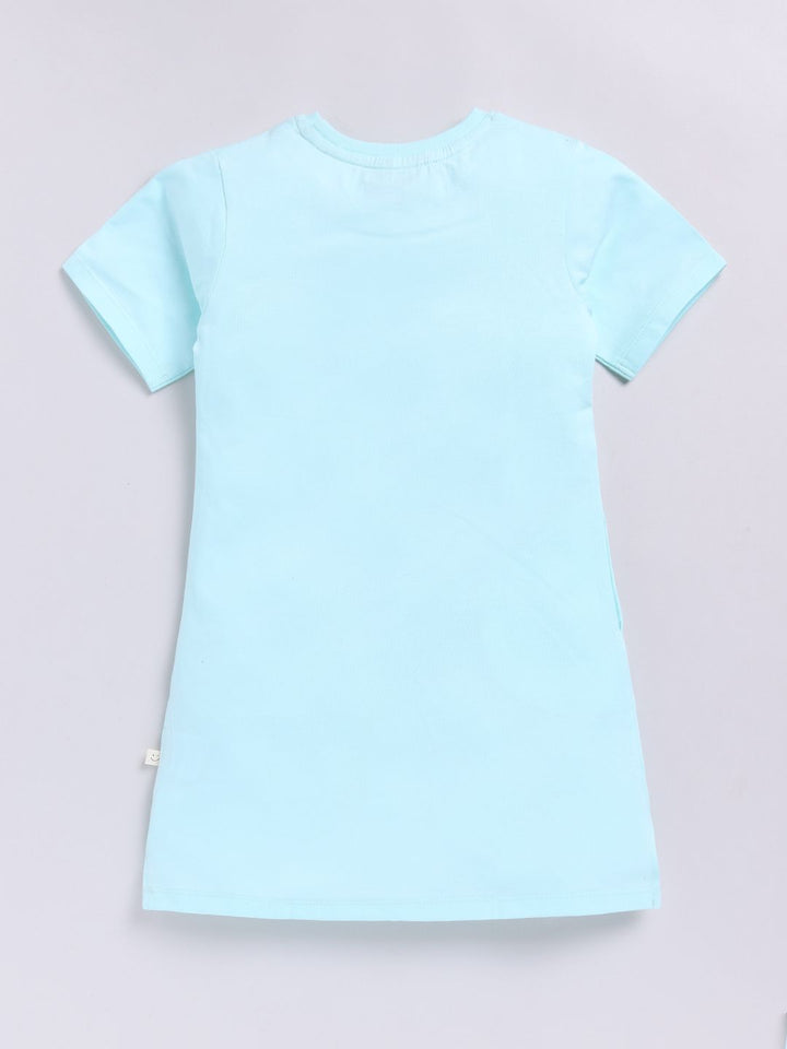 Happy Faces Kids Girls Snoopy Printed Pure Cotton Longline T-Shirt