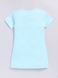 Happy Faces Kids Girls Snoopy Printed Pure Cotton Longline T-Shirt