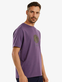 RARE RABBIT Men Typography Printed Round Neck Cotton T-shirt